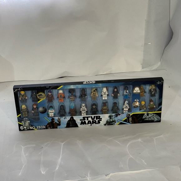 Star Wars Action Figures + Accessories Building Blocks Brick Mini Figure 24+ Pcs - Picture 3 of 11